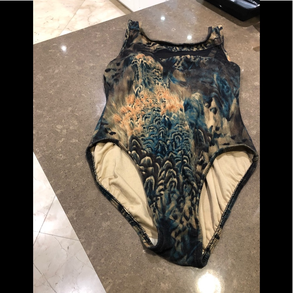 - - One-piece swimsuit in beautiful colors
